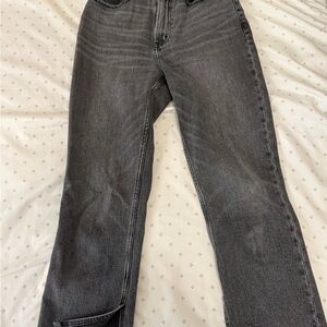 Abercrombie & Fitch Gray Straight Leg Jeans